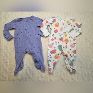 Baby Sleeper Bundle 0–3M – Simple Joys & Wonder Nation (2-Pack)